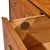 Hickory Manufacturing Mid Century Walnut and Brass Campaign Dresser For Sale - Image 9 of 9
