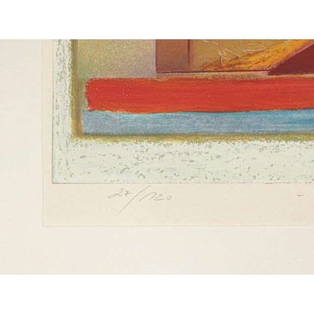 Black Peter Foeller, Light Source, Color Serigraph, Framed For Sale - Image 8 of 12