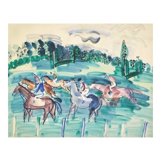 Raoul Dufy Vers Le Depart Giclee Limited Edition For Sale