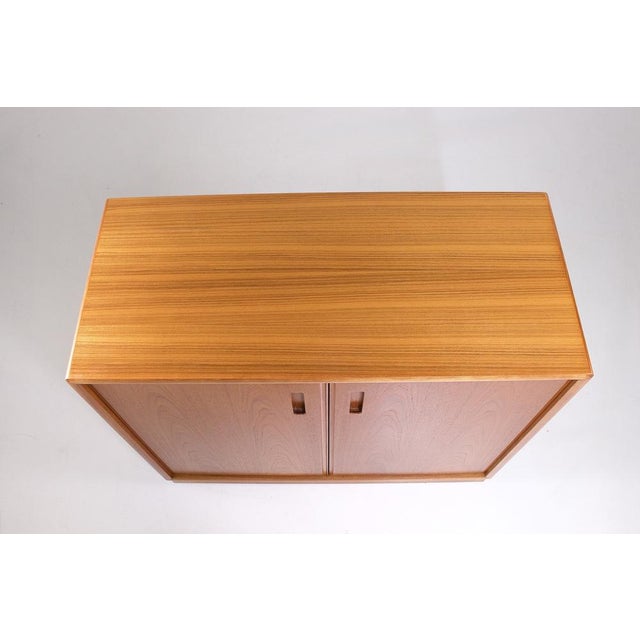 Scandinavian Teak Sideboard with Two Doors, 1970s For Sale - Image 6 of 7
