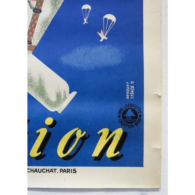 Date: 1939 Size: 15.5 x 23.5 inches Artist: Derouet-Lesacq Created in 1933, the French National Lottery became widely...