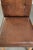 Large Sheepskin Dining Chairs in Dark Cognac, 1940s, Set of 4 For Sale - Image 6 of 14