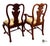 Wood Vintage Chippendale Style Mahogany Dining Chairs - Set of 6 For Sale - Image 7 of 10