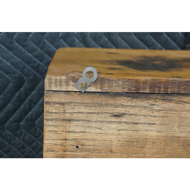 20th Century Victorian Eastlake Revival Carved Oak Wall Shelf Mantel Display 35" For Sale - Image 15 of 16