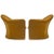 Milo Baughman 1970s Mid Century Milo Baughman Style Armchairs- Set of 2 For Sale - Image 4 of 6