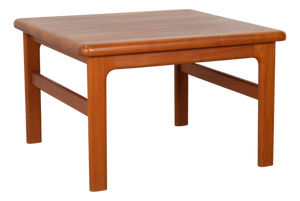Mid-Century Wooden Coffee Table, Brown Vintage Teak