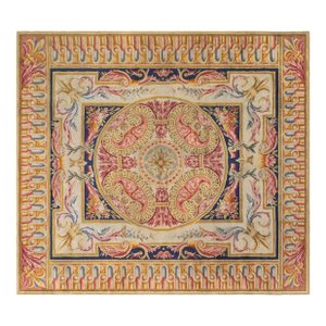 Antique French Savonnerie Wool Rug