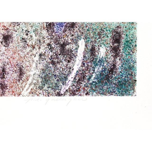 Printmaking Materials Phil Gallagher, The Three of Us, Hawaii, Circa 1990 For Sale - Image 7 of 10