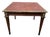 Louis XVI Table Gilt Leather Top with Small Tooling Gilt Bronze, 1960s For Sale