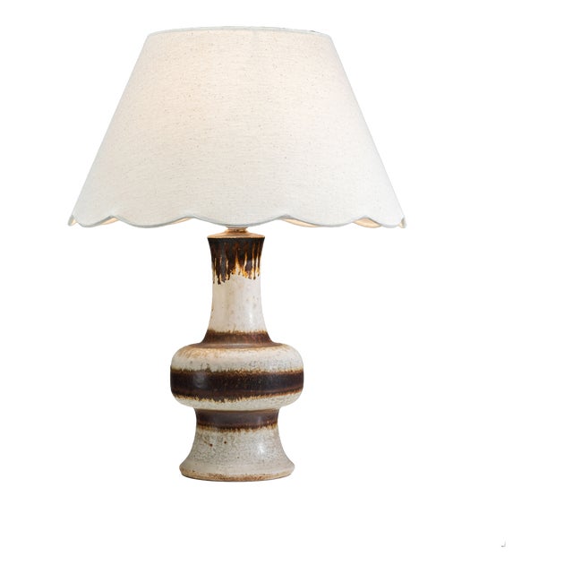 Vintage Ceramic Table Lamp by Axella, 1960s For Sale