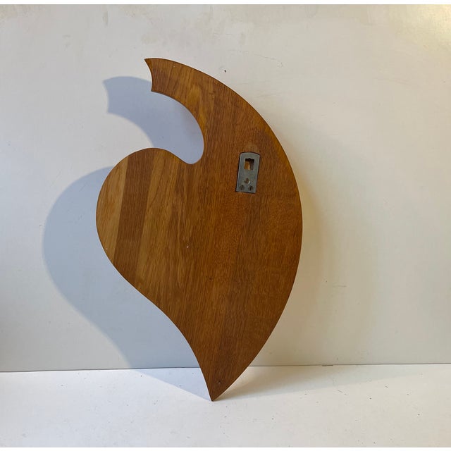 Vintage Scandinavian Spice Rack in Oak For Sale - Image 6 of 11