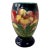 Moorcroft "Freesia" Cobalt Blue Pottery Vase 5" Rare Design For Sale