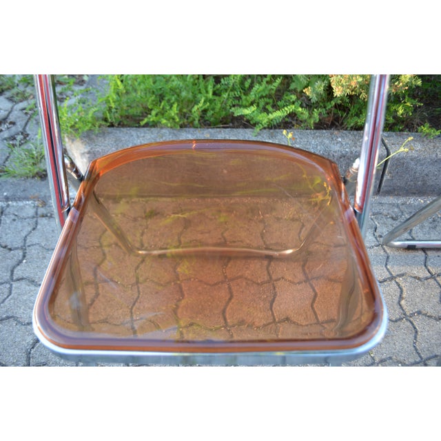 Mid-Century Modello Depositato Folding Chairs, Italy, 1970s, Set of 2 For Sale - Image 14 of 18