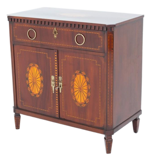 Georgian Side Cabinet in Mahogany with Inlay