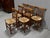 Late 19th Century Dining Chairs in Blonde Cherry, Set of 6 For Sale - Image 3 of 18