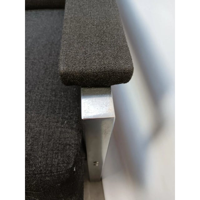 Black Vintage Lounge Chair by Gijs van der Sluis, 1965 For Sale - Image 8 of 10