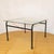 Vintage Scandinavian Glass and Metal Coffee Table by Johan Huldt, 1980s For Sale - Image 4 of 10