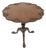 Mid 20th Century Kittinger Shell Carved Chippendale Mahogany Tilt Top Table Ball & Claw "Rare" For Sale