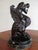 19th Century English Carved Wooden Griffins on Stands, a Pair For Sale - Image 9 of 15