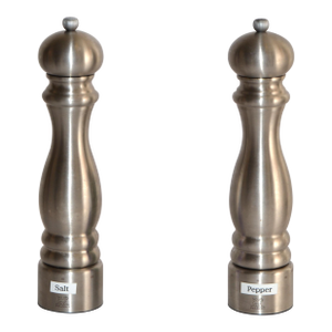 Large Peugeot Paris Stainless Steel Bistro Pepper and Salt Mill