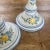 Late 20th Century Pair of Late 20th Century Country French Hand Painted Candlesticks For Sale - Image 5 of 8