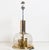 Table Lamp in Hand Blown Bubble Glass and Brass by Doria Leuchten, 1970 For Sale - Image 6 of 17