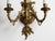 Metal 1950s Brass Foliage & Floral Design Sconce - Set of 3 For Sale - Image 7 of 11