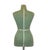 Vintage Tailor's Mannequin with Metal Tripod in Green by Singer, Italy, 1960s For Sale - Image 3 of 6