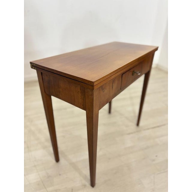 Antique Mahogany Console Table with Drawers For Sale - Image 6 of 12