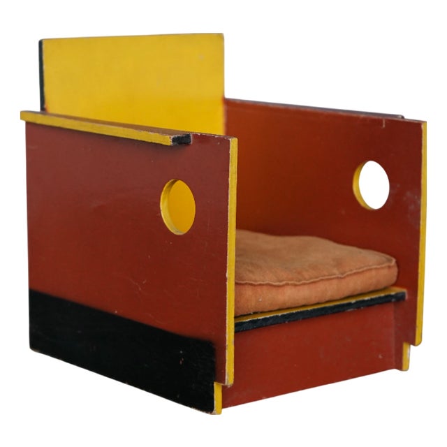 Vintage Toy Chair by Ko Verzuu for Ado, 1930s For Sale