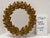 Gold Vintage Chelsea House Gilt Wood Laurel Wreath Round Wall Mirror 15.5" For Sale - Image 8 of 8