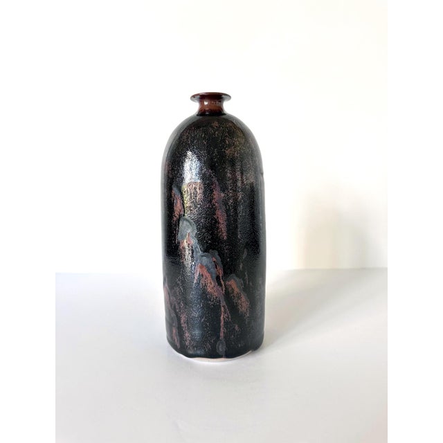 Early Ceramic Vase with Honan Glaze by Brother Thomas Bezanson For Sale In Atlanta - Image 6 of 12