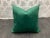 Contemporary Green Velvet Decorative Pillow Cover For Sale - Image 9 of 13