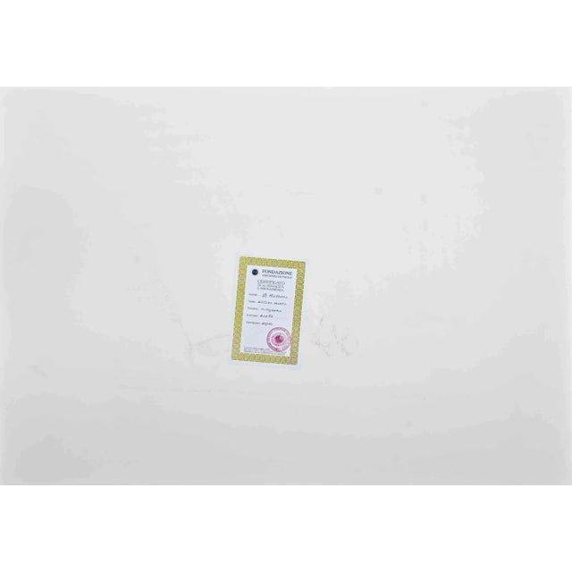 Still Life is an original colored lithograph on Fabriano watermarked paper realized by the Italian artist Rosario...