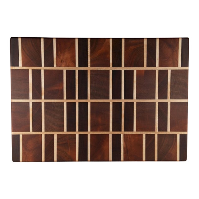 Ember-Grid Charcuterie Board (End-Grain) For Sale
