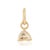 Charm Heart Shaped Diamond Solitaire Pendant in 14k Yellow Gold For Sale - Image 10 of 15