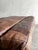 Vintage Patchwork Brown Leather Ottoman with Storage, 1970s For Sale - Image 4 of 10