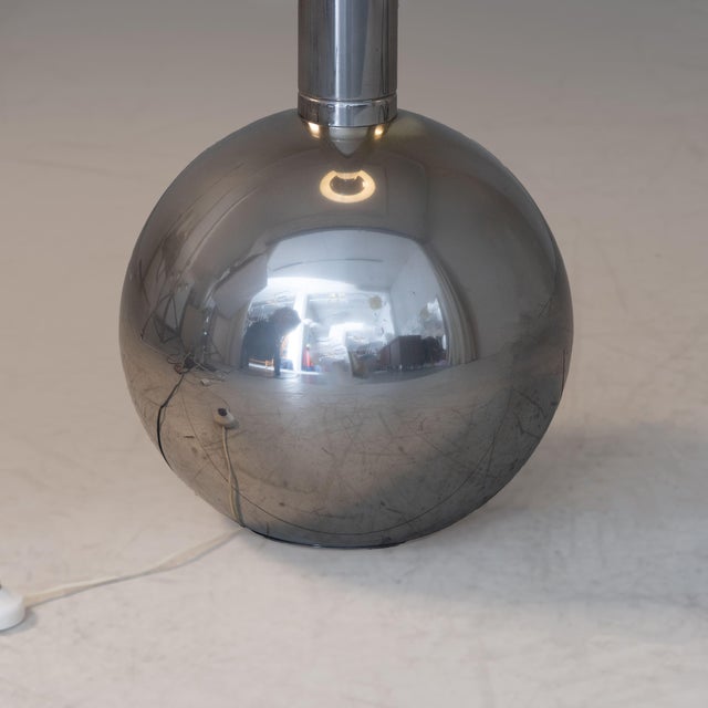 Metal Steel Floor Lamp, 1970s For Sale - Image 7 of 12