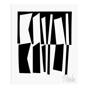 The Potential of the Rectangle No. 4 Fine Art Print 35" X 45" by Liz Roache