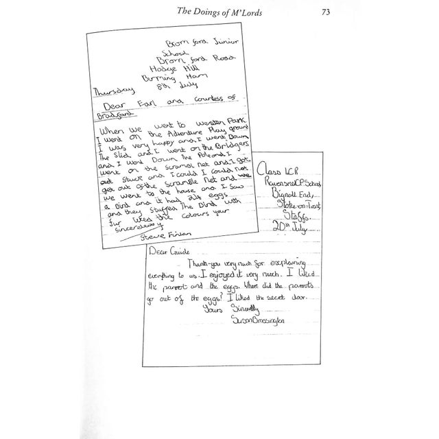 1990s "Stately Secrets; Behind-The-Scenes Stories From the Stately Homes of Britain" 1994 Richard Bridgeman, 7th Earl of Bradford For Sale - Image 5 of 7