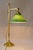 Hight Adjustable Art Deco Table Lamp with Glass Shade, 1920s For Sale - Image 3 of 18