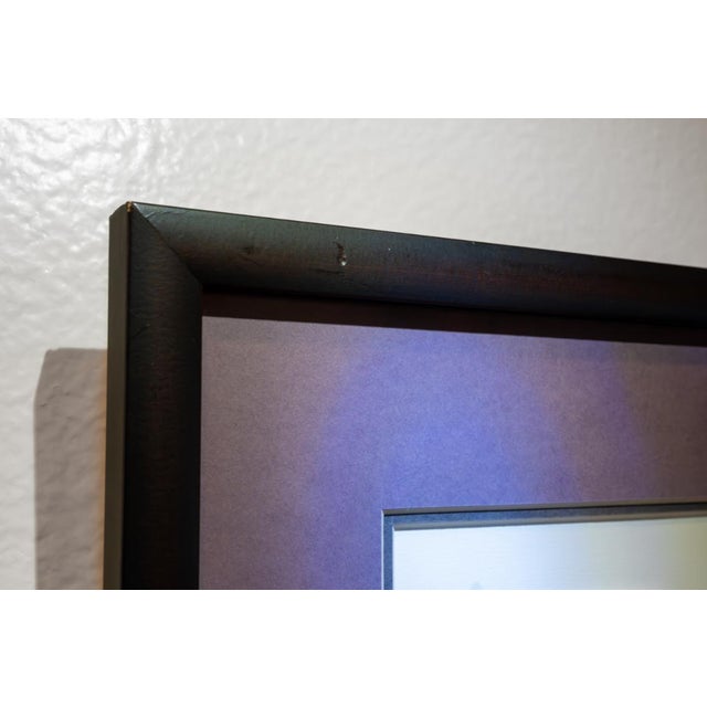 Moss Studios Late 20th Century P. Buckley Moss Signed Limited Edition "August's Baby" - Custom Framed With Uv Glass For Sale - Image 4 of 6