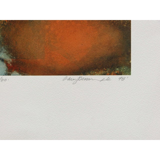 Signed & Numbered Abstract Print by Gary Denmark C. 1998 For Sale - Image 4 of 5