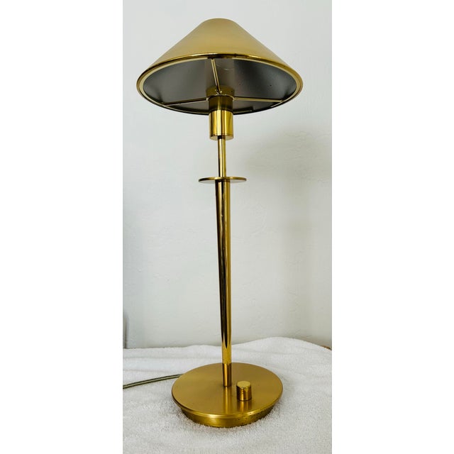 Modern Vintage Holtkotter Leuchten Brass Desk Lamp For Sale - Image 3 of 7