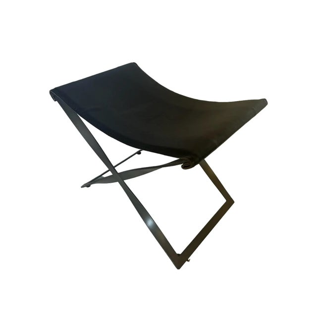Modern Set of Room & Board Matching Leather Bench Seats For Sale - Image 3 of 5