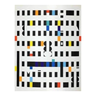 Yaacov Agam Original Serigraph-2 XXe Siecle 1971 For Sale