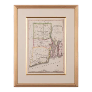 The State of Rhode Island Map - Caleb Harris & Harding Harris, 1818