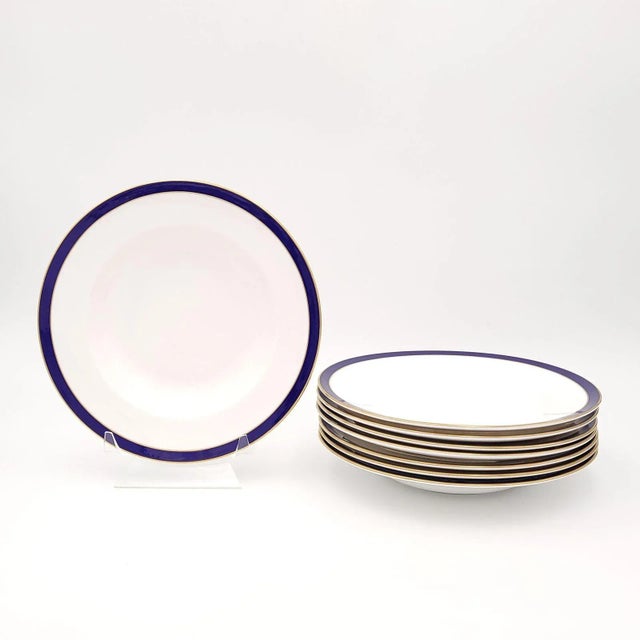 White Set of 8 Spode Soup Bowls, England Circa 1900 For Sale - Image 8 of 8