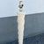 Late 20th Century Postmodern Cream Twisted Plaster Floor Lamp For Sale - Image 5 of 8