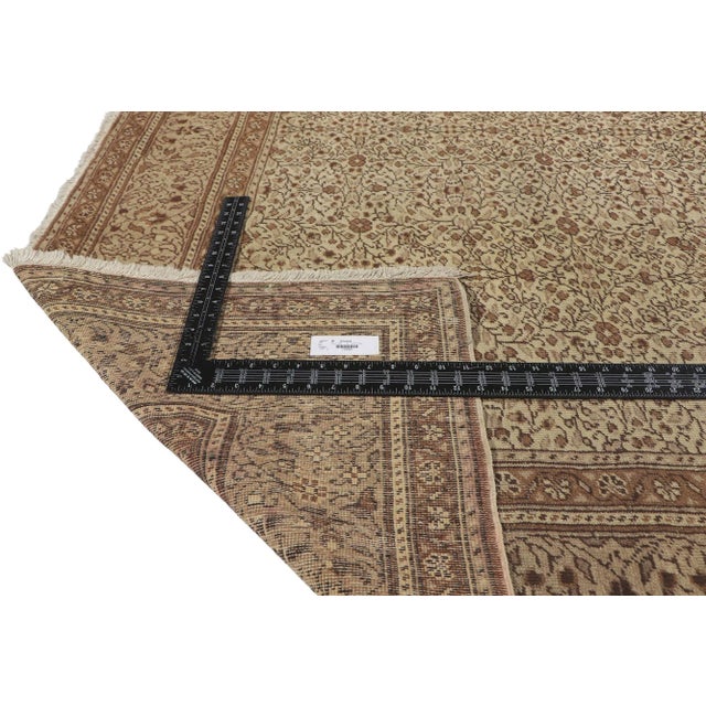 Late 20th Century Vintage Turkish Sivas Rug, 06'08 X 09'06 For Sale - Image 5 of 9